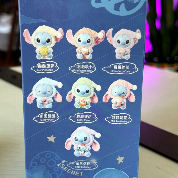 Disney x Miniso Stitch Blind Box | Eat Something Before Sleep NIB - Picture 7 of 9
